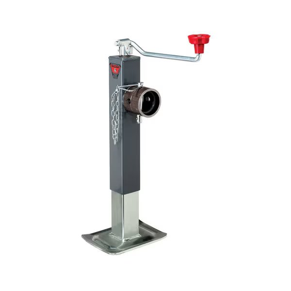 TRAILER JACK, SWIVEL MOUNT SQUARE TUBE - TOP WIND; 8,000 LBS SUPPORT;, Draw-Tite, Mfr#: 190705